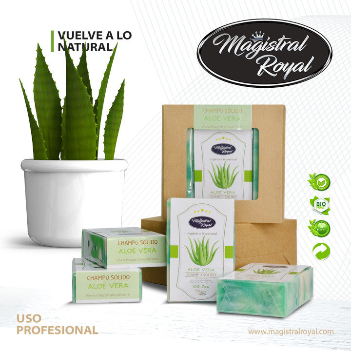 Champú Sólido Perros Aloe Vera | Ecológico y Vegano