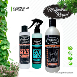 Pack Champú y Crema Perros Pelo Largo | Cosmética Canina