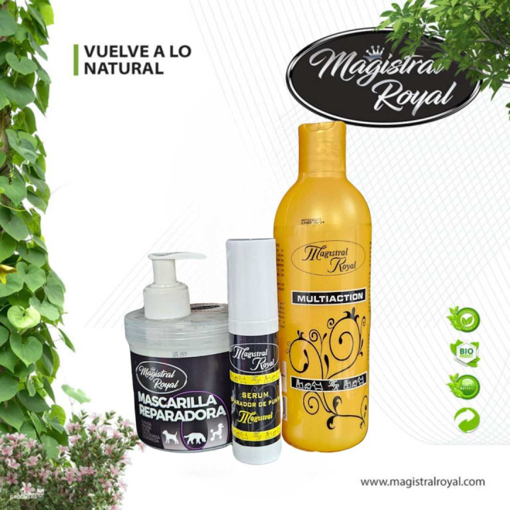Pack Nutritivo Perros | Recuperador de Pelo Dañado
