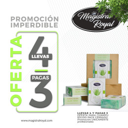 Oferta 4x3 Champú Sólido Perros Aloe Vera | Zero Waste
