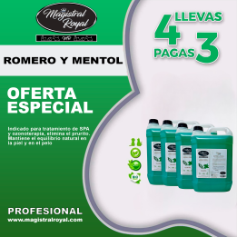 Oferta 4x3 Champú Romero Perros | Calmante Pieles Sensibles