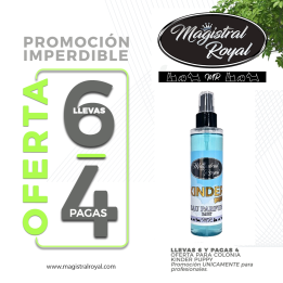 Oferta 6x4 Perfume Kinder Puppy | Aroma Polvos de Talco
