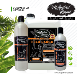 Champú Perros Pelo Largo Profesional | Liso y Sin Nudos
