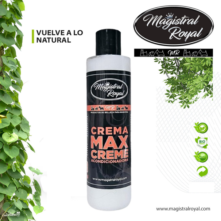 Crema Acondicionadora Perros Max Creme | Suavidad Extrema